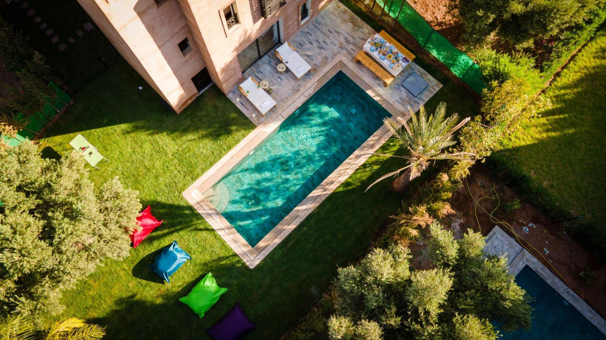 Villa Oasis Private Pool Secure Complex Marrakesh Exterior photo